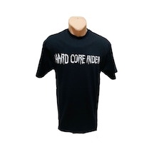 Siyah Hard Core Oversize Erkek Tişört Siyah Siyah Hard Core Oversize Erkek Tişört Siyah