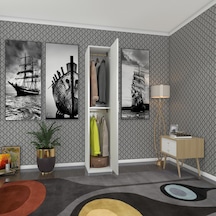 Kenzlife Gardırop 1 Kapılı Öğrenci Dolabı Tek Kapı Günebakan Byz 180 35 42 Byz Gardolap Dolap Ofis Kapaklı Beyaz