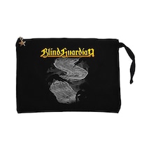 Blind Guardian Gour 2016 Siyah Clutch Cüzdan / El Çantası Siyah