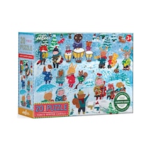 Eeboo 20 Parça Yapboz - Yumis Winter Carols