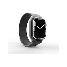 Apple Uyumlu  Watch  Series 10 46mm Strap Manyetik Mıknatıslı Silikon Kordon Kayış