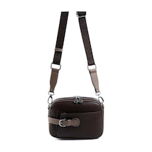 Silver Polo Sp1256 Kadın Çapraz Çanta Düz Kahve-vizon