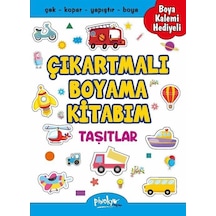 Çıkartmalı Boyama Kitabım - Taşıtlar / Buçe Dayı