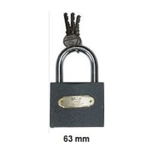 Asma Kilit 63 Mm Gri