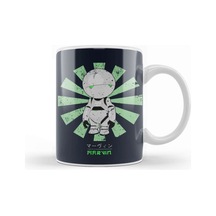 Marvin Paranoid Android Retro Japanese Kupa Bardak Porselen Karışık