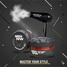 09 Saç Şekillendiric Ultra Sert Parlak Wax 100 Ml X 10 Adet/ + Fön Makinası Hediye