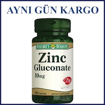 Natures Bounty Zinc Gluconate 10 Mg 100   Tablet