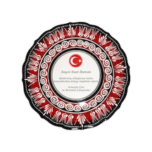 Armada Çini 30 Cm Resimli Baskılı Eldekoru Kütahya Çini Tabak (158804209)