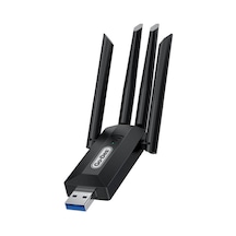 4 Antenli Kablosuz İnternet Sağlayıcı Usb Wifi Wireless Adaptör Go Des Gd-bt318 Çift Bantlı 1200m