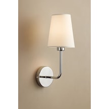 Şapkalı Duvar Aplik - Modern Ve Şık Duvar Aydınlatma 3166-w26-5w-qz Krom