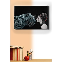 Webstyle Sayılarla Boyama Seti Kasnaklı Vahşi Ve Güzel 2 60 X 75 Cm