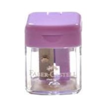 Faber Castell Minibox Kalemtıraş Pastel 38 19 26-mor