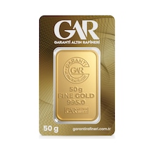 Garanti Gold 50 Gr Külçe Altın