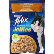 Felix Sensation Tavuk & Havuçlu Kedi Yaş Mama 26 X 85 Gr 103 Ivory