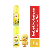 Dalin Bebek Kolonyası 150Ml (Bıcı Bıcı Kokusu-Orman Esintisi) Karma 2 Li Set