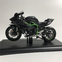 Kawasaki Ninja H2r Siyah 1/18 Motosiklet Diecast Model