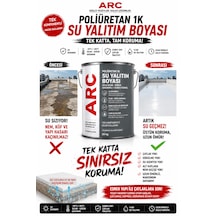 Pu Dış Cephe Yalıtım Boyası Uv Dirençli Esnek Güçlü Parlak Teras Çatı Otopark Yalıtım Boyası 1k Dekoratif Boya 1 KG