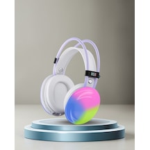 Kulak Üstü Bluetooth Kulaklık Rgb Işıklı 5.3 Kablosuz