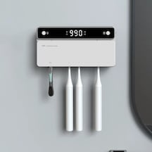 Uv Diş Fırçası Tutucu Şarj Edilebilir Hızlı Kuruyan Diş Fırçası Çok Renkli