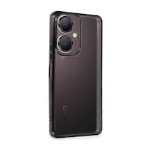 Y27 Kılıf Razer Lensli Silikon - Siyah Bz8683140665142