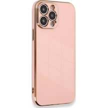 Newface Apple İphone 15 Pro Kılıf Volet Silikon - Pembe
