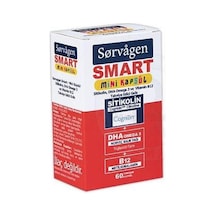 Sorvagen Smart Mini Kapsül Sitikolin Omega 3 60 Kapsül