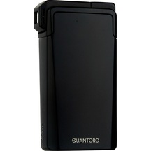 Quantoro Tek Torch Pürmüz / Soft Flame Siyah Metal Puro Çakmağı - Trz1158