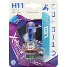 Photon H11 12v 55w Beyaz Xen Vision Tekli Blister Ampul