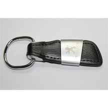 Venotto Peugeot Uyumlu Logo Deri Anahtarlık