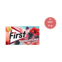 First Sensations Berry Hibisküs Aromalı Sakız 27gr-12 Adet