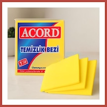 Bezos Sarı Mikrofiber Temizlik Bezi 3 Adet Erdotıca