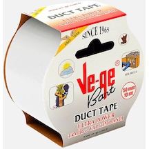 Vege Duct Tamir Bandı Beyaz 50mmx10 Mt