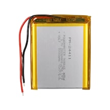 Powermaster Pm-24411 3.7v 5.000mah 905565 Soketsiz Lityum Polimer Li-po Batarya Şarj Edilebilir Pil