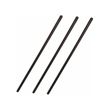 Ennalbur Mum Sıcak Silikon Siyah 6.2 MM 30 CM