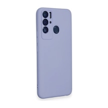 Cosmotex Newface Tecno Pova Neo Kılıf Nano İçi Kadife Silikon - Lila LİLA