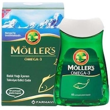 Möller'S Omega-3 Balık Yağı 60 Yumuşak Kapsül