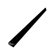 Bigpoint Oval Profil Sırtlık 10 Mm Siyah 100'lü Kutu