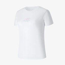 Erke Kadın Bisiklet Yaka T-shirt - 12223202069-4173 Beyaz