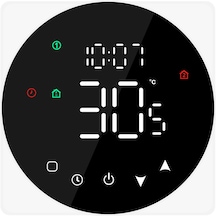 Springsun "lcd Dokunmatik Ekranlı Akıllı Termostat - Su/kazan Kontrolü İçin Haftalık Programlanabilir"