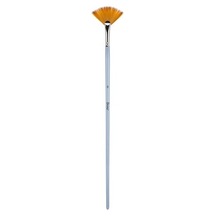 Brons Sentetik Kıllı Yelpaze Fırça No:6