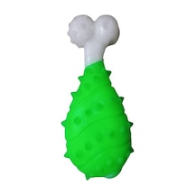 Dental Tavuk Budu Küçük Kemik 11 Cm Yeşil Yeşil