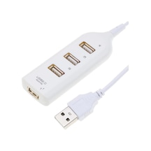 0245 4 Port Usb Hub Çoğaltıcı Switch Splitter Tak Çalıştır 4 Farklı Usb Aygıtı Destekler Yüksek Veri Transferi Usb 2.0 480mbps Bütün Sistemlerde Çalşır, Mac, Linux, Vista Windows
