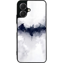 Tecno Spark Go 2 Beyaz Batman Tasarımlı Glossy Telefon Kılıfı Çok Renkli