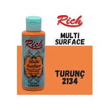 Multisurface - Profesyonel Satin Akrilik - 120 Cc Turunç 2134 Turunç 2134