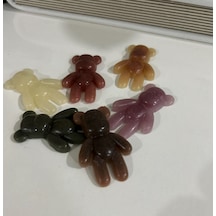 Büyük Boy Ayıcık Buhurdanlık Mumu Vanilya Kokulu