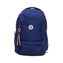 Unisex Çok Bölmeli Sırt Çantası Okul, Seyahat Ve Outdoor Kullanım Lacivert