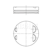 Mahle 0831900 Pıston Segman 84.00mm Std M50b25 E36 E34