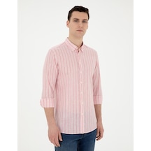 Pierre Cardin Erkek Mercan Gömlek Desenli 50284400-vr186 Mercan Pierre Cardin Erkek Mercan Gömlek Desenli 50284400-vr186 Mercan