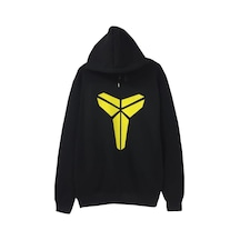 Kobe Braynt Baskılı Sweatshirt Siyah
