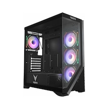 Vento Vg4202fla 850w 80+ Bronz Usb 3.2 Argb Eatx Mid Tower Siyah Kasa